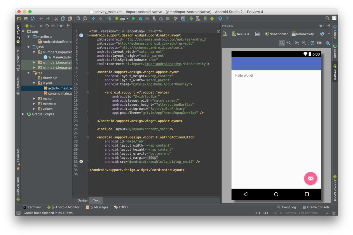 Androidstudio Screenshot